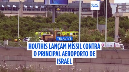 Míssil proveniente do Iémen atinge o aeroporto Ben Gurion em Telavive