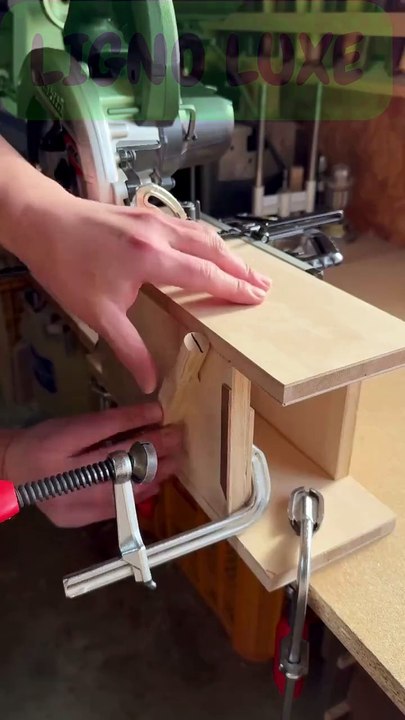 Wood Craft Round Tenon Four Cuts