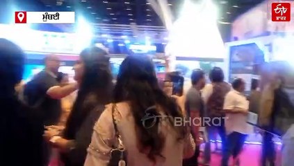 ਵੇਵਜ਼ ਸਮਿਟ 2025: ਵਿਦੇਸ਼ੀ ਮਹਿਮਾਨਾਂ ਨੇ ਰਾਮੋਜੀ ਗਰੁੱਪ ਦੇ ਸਟਾਲ 'ਤੇ ਫਿਲਮ ਤਕਨਾਲੋਜੀ ਬਾਰੇ ਲਈ ਜਾਣਕਾਰੀ