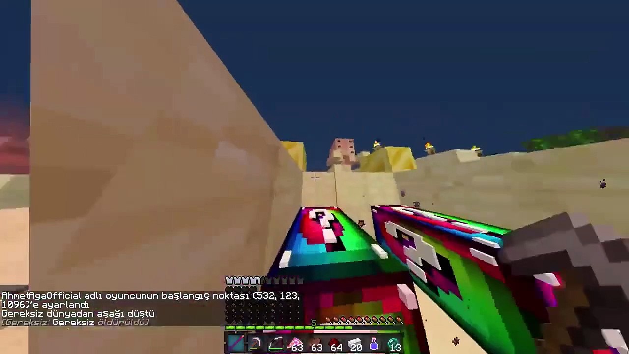 EŞEK ŞAKALI ŞANS BLOKLARI! - Minecraft TROLL AGA ŞANS BLOKLARI! w/GereksizOda (Trend Video) - Ahmet Aga
