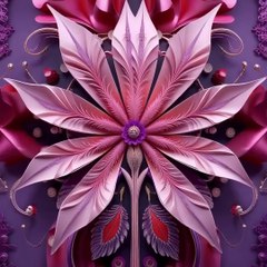 Mesmerizing Floral Animation  Hypnotic Motion & Elegant Design  4K Ultra HD