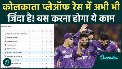 KKR vs RR IPL 2025: Kolkata की जीत के बाद Points Table में क्या बदलाव | वनइंडिया हिंदी
