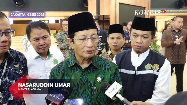 Menag Nasaruddin Umar Bicara Soal Permintaan Presiden Prabowo Turunkan Lagi Biaya Haji