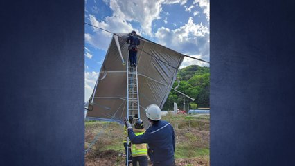 모텔 패널 흔들리고 통신 줄에 캐노피...강원 강풍 피해 26건 접수 / YTN