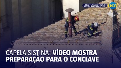 Capela Sistina: vídeo mostra preparação para o conclave