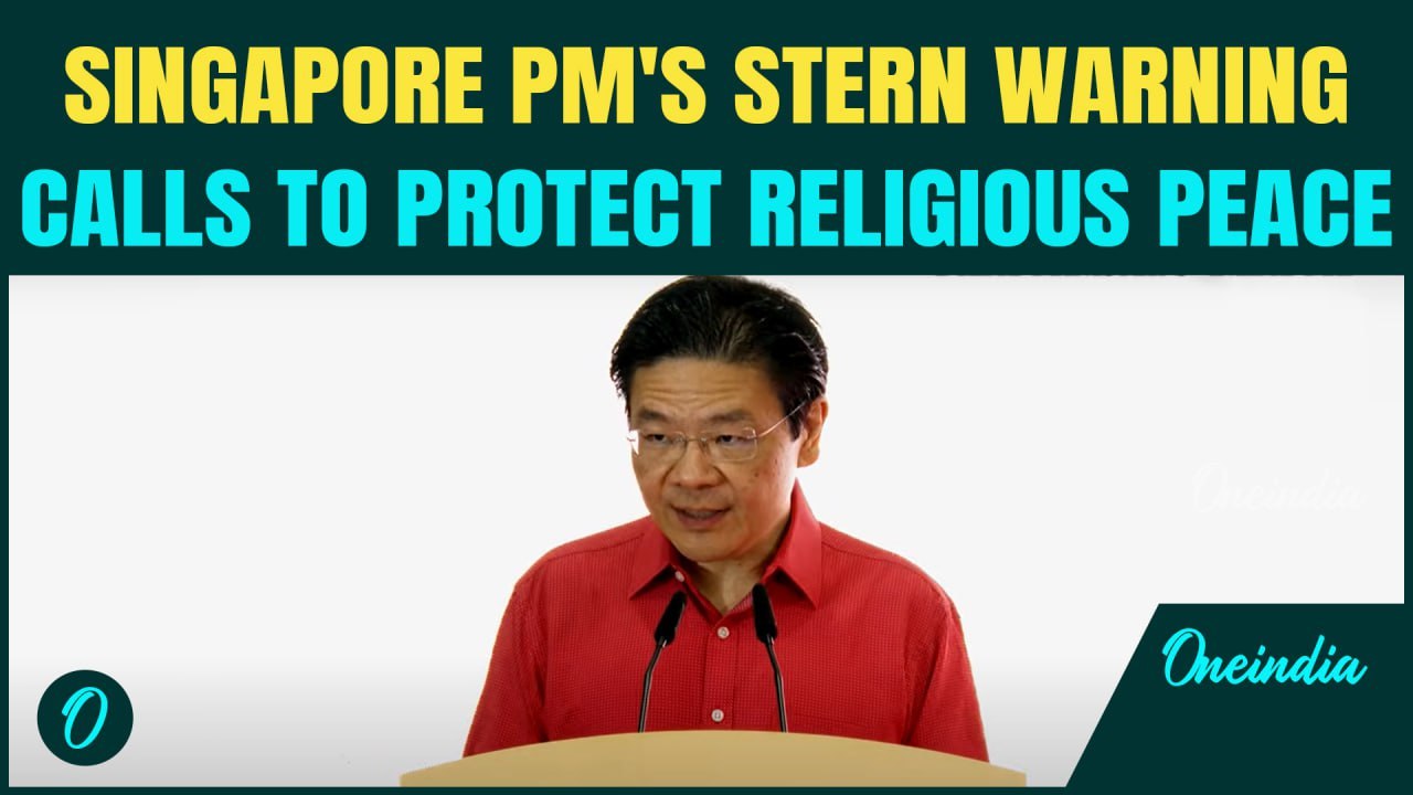 Singapore PM Urges Unity on Vesak Day, Warns Against Global Hate in Powerful SG60 Speech | WATCH