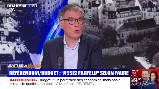 Gouvernement de François Bayrou: Olivier Faure (PS) indique que la censure est sur la table