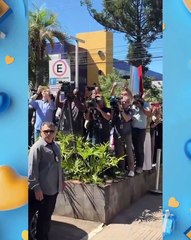 Tras tres semanas internado Jair Bolsonaro recibió el alta y salió del hospital