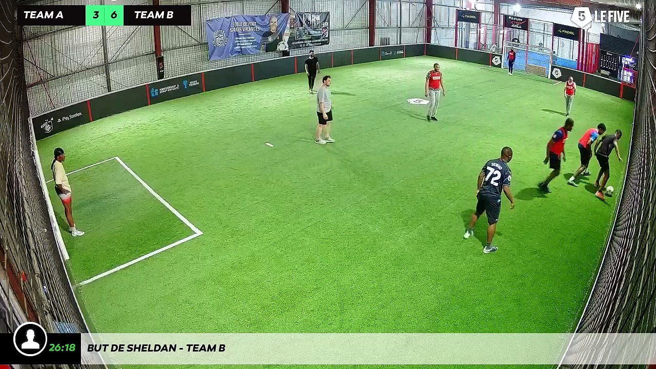 But de Sheldan - Team B