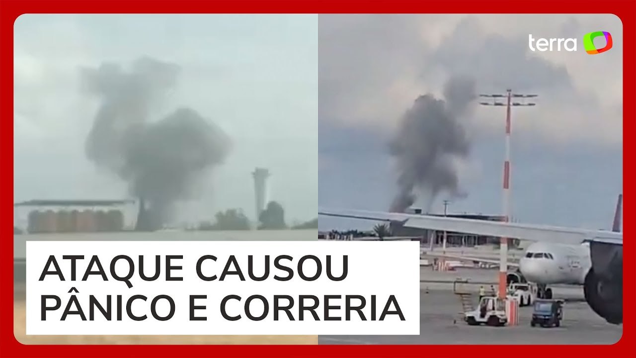 Míssil lançado do Iêmen cai próximo ao principal aeroporto de Israel; veja
