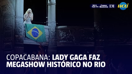 Lady Gaga faz megashow histórico no Rio