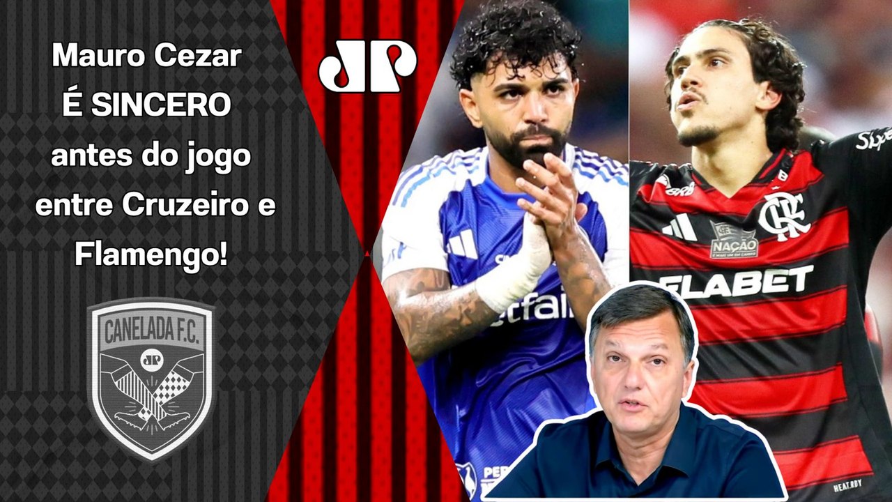 "FLAMENGO contra GABIGOL? NÃO! Hoje é..." Mauro Cezar MANDA A REAL sobre Cruzeiro x Flamengo!