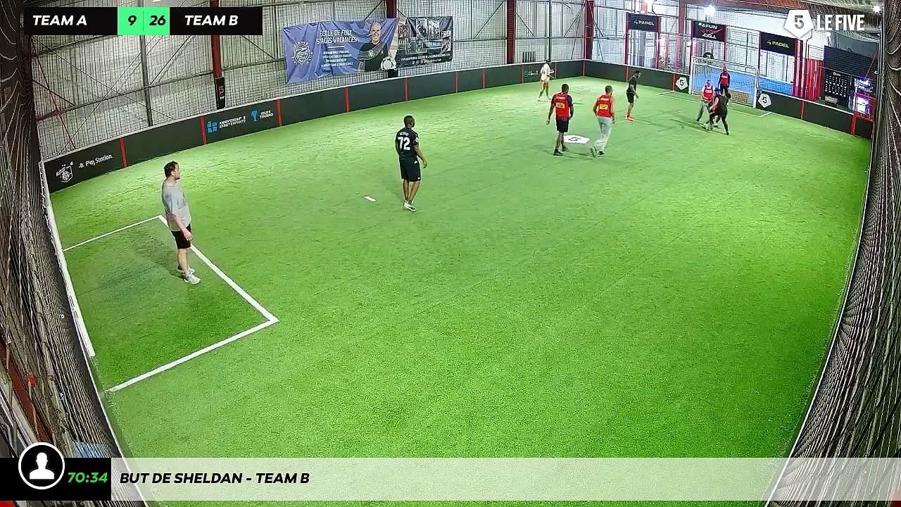 But de Sheldan - Team B