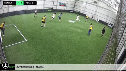 But de Nikitas G - Team A