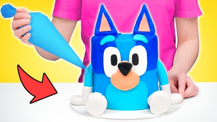 Attends... Est-ce que c'est un gâteau Bluey ?! 🐶🎂 Magie pâtissière époustouflante !