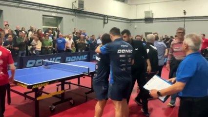 Tennistavolo Sassari campione d'Italia: il punto della vittoria e l'esultanza dei tifosi