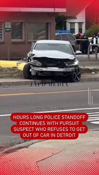 #DetroitStandoff: Armed Carjacking Suspect Captured After Hours-Long Police Standoff Near West Chicago & Schaefer