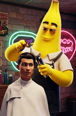 Master Banana Gives Ronaldo the Silliest Shave Ever! 😂✂️