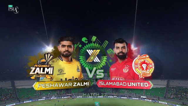 HBL PSL | 22nd Match | Peshawar Zalmi vs Islamabad United | Full Match | Highlights | T20 | 2025