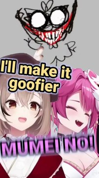 Mumei's Goofy... Drawing Gave Beeg Cat Raora a Real Scare! [Hololive Mumei Raora]