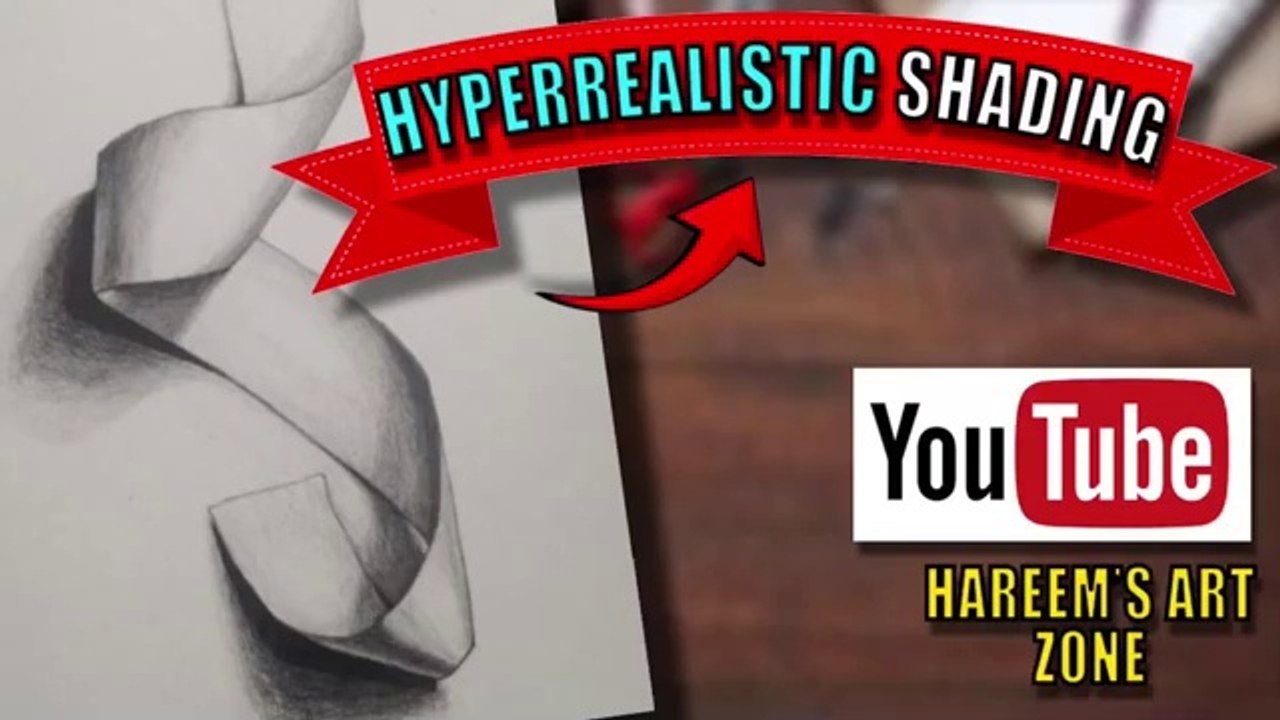 Hyperrealistic shading 3d shading objects step by step satisfying art