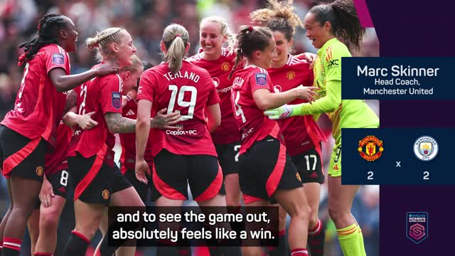 'This feels like a win' - Skinner reacts to securing Champions League football