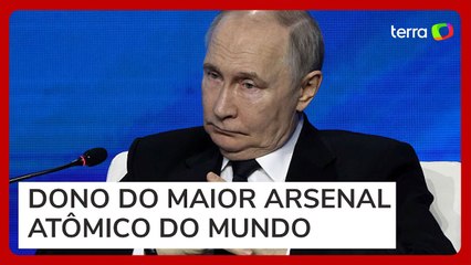 ‘Espero que não sejam necessárias’, diz Putin sobre usar armas nucleares em guerra contra a Ucrânia