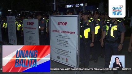 PNP, naka-full alert na hanggang May 15 para sa Eleksyon 2025 | Unang Balita