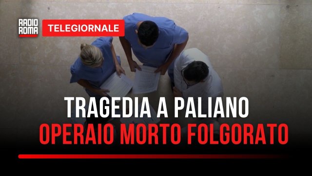 Operaio muore folgorato da scarica elettrica nel Frusinate