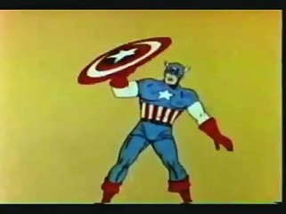 Captain America Theme Song Animated Series - 1966