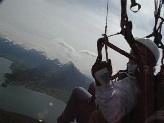 Paragliding annecy