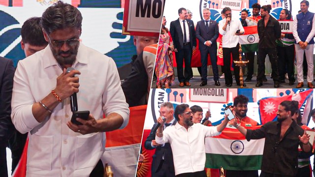 Kesari Veer के प्रमोशन के मौके पर Suniel Shetty ने बोला Dhadkan का Iconic Dialogue