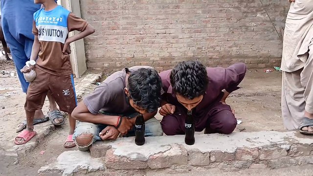 Coca-Cola Drinking Challenge || win a burger || #FunnyChallenge