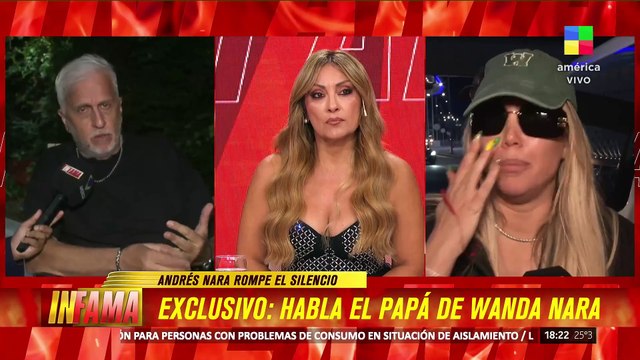 ANDRÉS NARA HABLA SOBRE EL ESCÁNDALO DE WANDA Y MAURO ICARDI