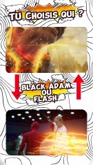 Black Adam vs flash