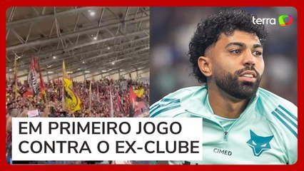 Gabigol é xingado por rubro-negros no Mineirão: ‘O meu Flamengo não precisa você’