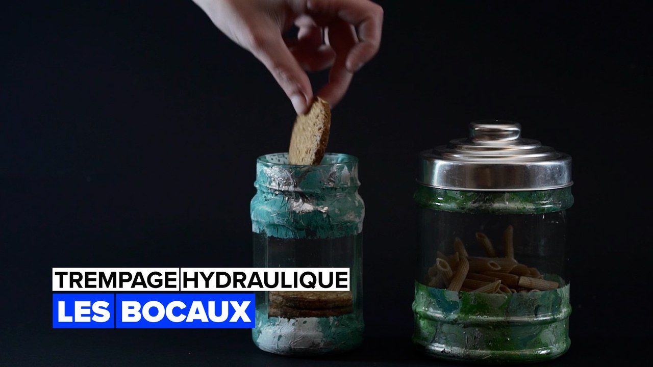 Trempage hydraulique : décorez vos bocaux