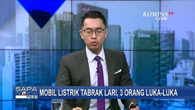 Tabrak Lari, Mobil Listrik Kabur Usai Hantam Sedan di Tol Sedyatmo Pluit