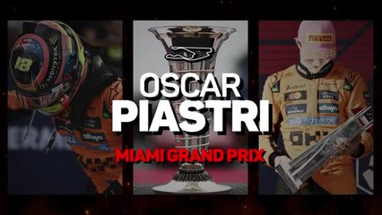 Miami GP F1 Star Driver - Oscar Piastri