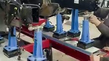 BMW 4 Series G22 Coupe Chassis Replacement with Celette Cameleon Universal Jig System Part 2