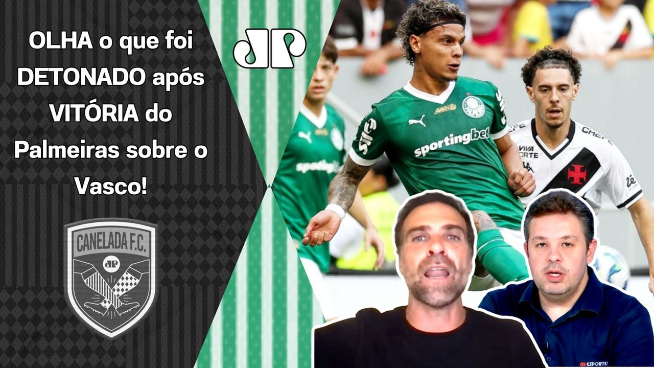 "PELO AMOR DE DEUS! ISSO É REVOLTANTE!!!" OLHA o que foi DETONADO após Vasco 0 x 1 Palmeiras!
