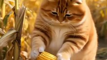 Orange cat viral video #trending #viralvideo#like #followAnimated Stories