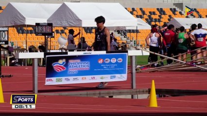 Elijah Cole, nakamit ang gintong medalya sa ICTSI Philippine Athletics Championships Men's Pole Vault