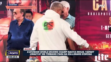 4-Division World Boxing Champion Naoya Inoue, target umakyat ng timbang para sa ika-limang korona