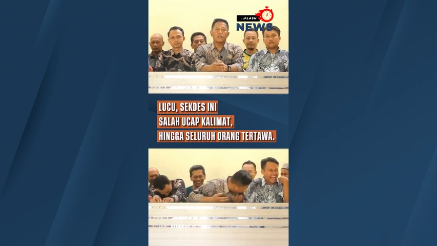 Lucu, Sekdes Ini Salah Ucap Kalimat, Hingga Seluruh Orang Tertawa
