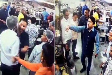 रेस्टोरेंट में खाने पहुंचे मंत्री नरेंद्र शिवाजी पटेल टेबल न मिलने पर भड़के