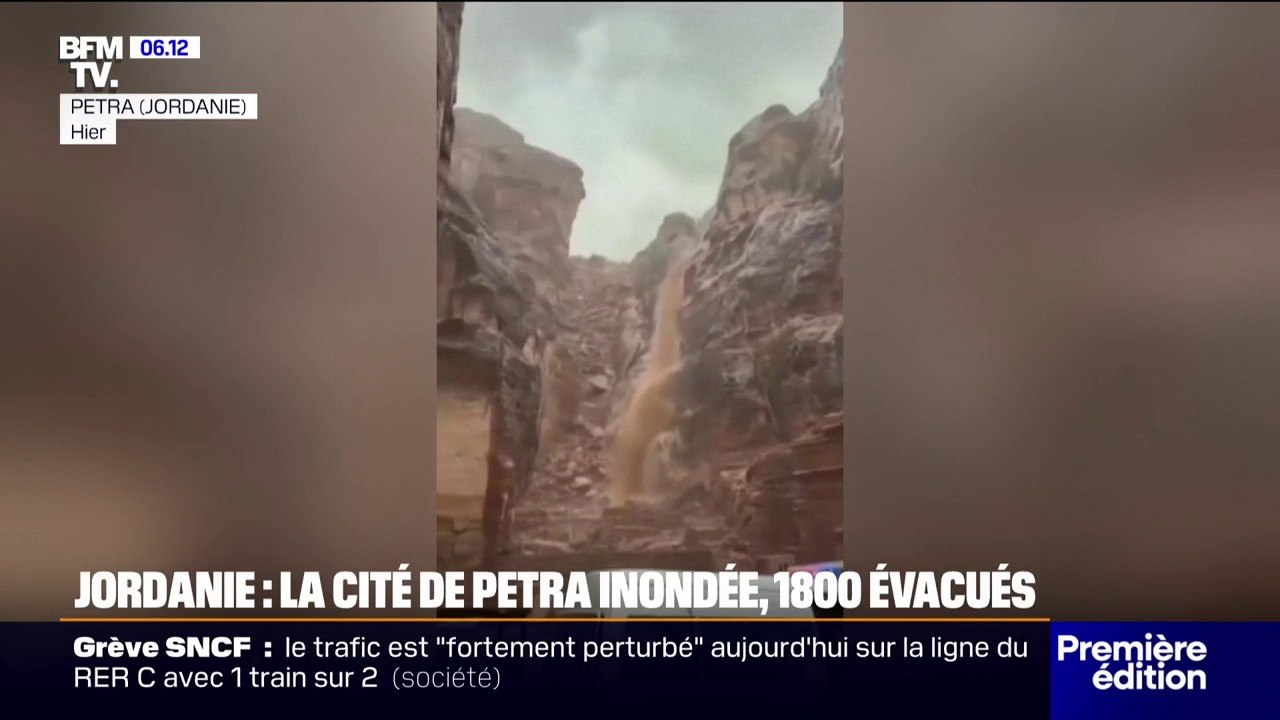 En Jordanie, 1.800 touristes évacués de la cité...