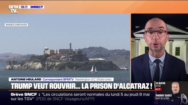Donald Trump souhaite rouvrir la prison d'Alcatraz afin d'y enfermer les criminels les plus dangereux