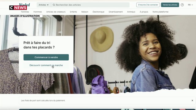 Vinted, premier vendeur de vêtements en France