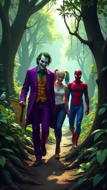 Joker Kills Spiderman Over Treasure But Venom Strikes Back #shorts #joker #venom #avangers